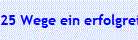 25 Wege ein erfolgreicher Therapeut zu werden 