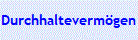 Durchhalteverm�gen