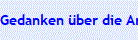 Gedanken �ber die Arbeit mit Kindern