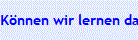 K�nnen wir lernen dankbar zu sein