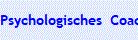 Psychologisches  Coaching mit energetischen Methoden