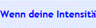 Wenn deine Intensit�t mit EFT HOCH geht anstatt Runter 