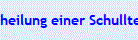heilung einer Schullterverletzung