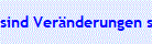 sind Ver�nderungen sicher?