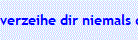 verzeihe dir niemals deine Fehler